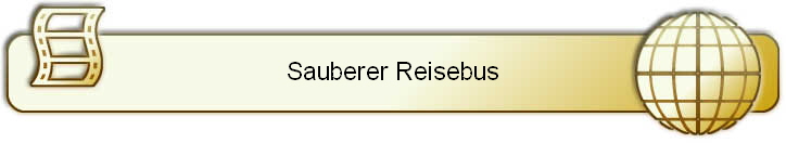 Sauberer Reisebus